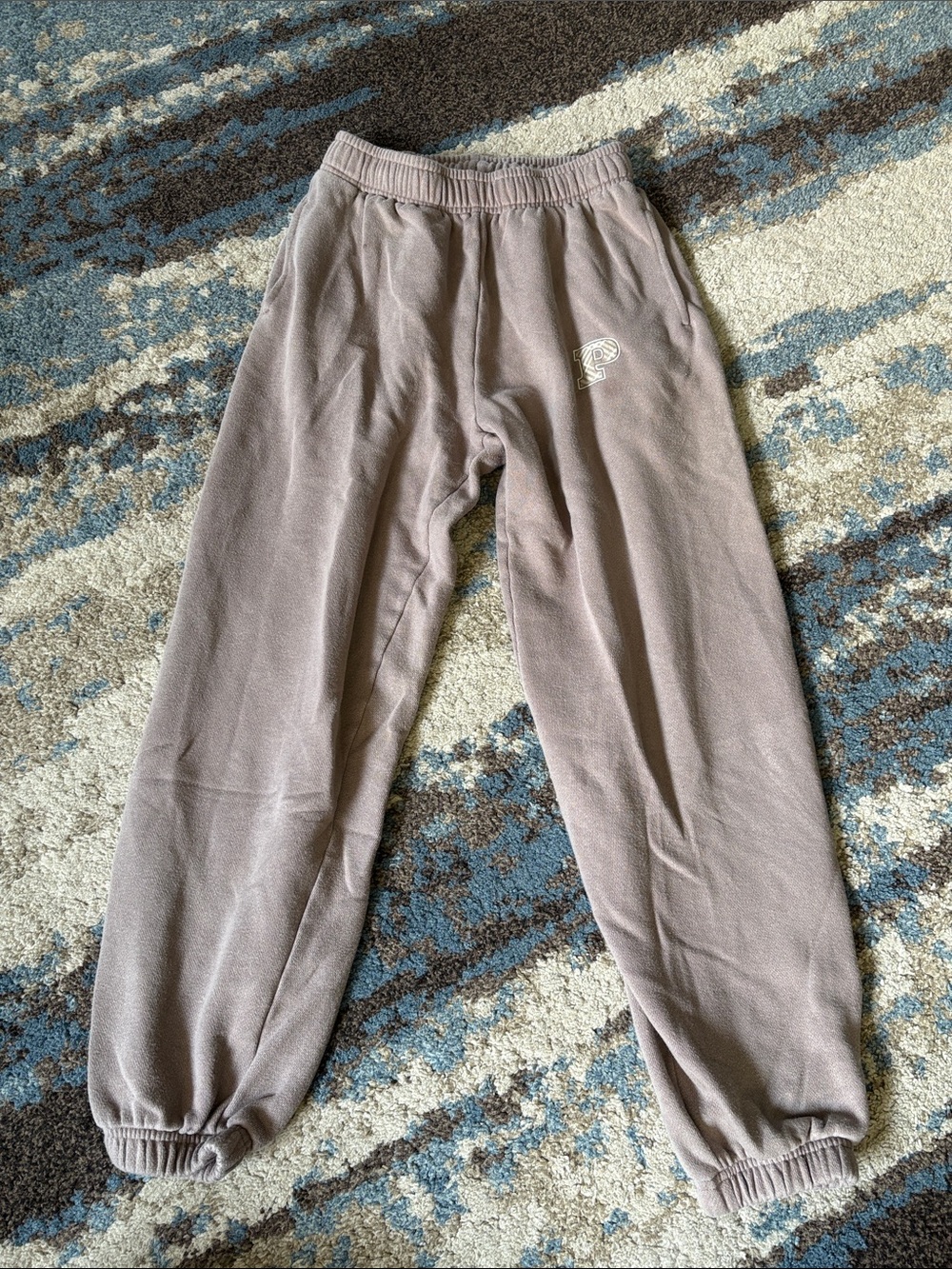 PINK Victoria's Secret Taupe/Light Brown Sweatpants